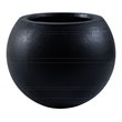 Safavieh Gerand Concrete Ficonstone Orb-Shaped Outdoor Planter in Black