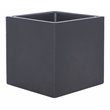 Safavieh Larlen Concrete Ficonstone Outdoor Planter in Black