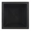 Safavieh Kendri Concrete Ficonstone Outdoor Planter in Black