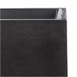 Safavieh Kendri Concrete Ficonstone Outdoor Planter in Black
