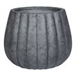 Safavieh Kaston Contemporary Concrete Ficonstone Outdoor Planter in Gray