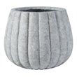 Safavieh Kaston Contemporary Concrete Ficonstone Outdoor Planter in Light Gray