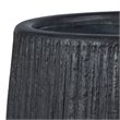 Safavieh Francia Concrete Ficonstone Outdoor Planter in Black