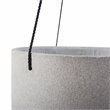 Safavieh Rancer Concrete Ficonstone Outdoor Planter in Light Gray