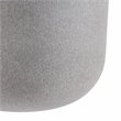 Safavieh Rancer Concrete Ficonstone Outdoor Planter in Light Gray