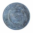 Safavieh Orian Metal/Iron Outdoor/Garden Bird Bath in Mossy Blue