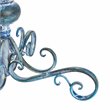 Safavieh Orian Metal/Iron Outdoor/Garden Bird Bath in Mossy Blue