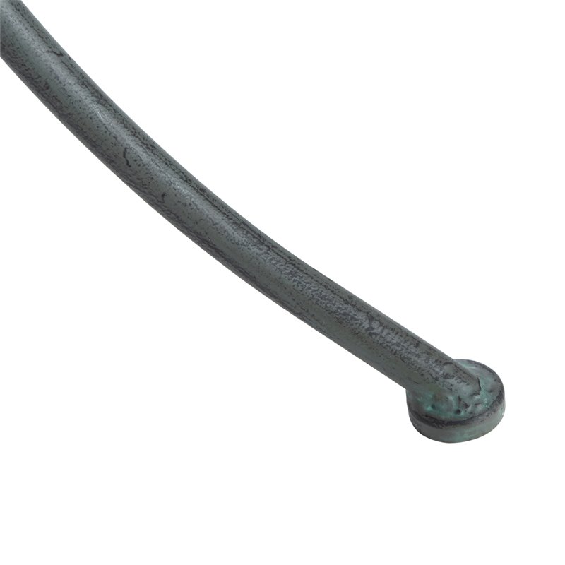 Safavieh Kensi Metal/Iron Outdoor/Garden Bird Bath in Ant Gray