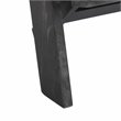 Safavieh Merlin Acacia Wood Adirondack Chair w/ Retractable Footrest in Gray