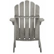 Safavieh Topher Eucalyptus Wood Outdoor Adirondack Chair in Gray