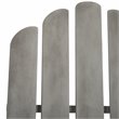 Safavieh Topher Eucalyptus Wood Outdoor Adirondack Chair in Gray