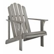Safavieh Topher Eucalyptus Wood Outdoor Adirondack Chair in Gray
