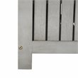 Safavieh Abri Storage Eucalyptus Wood Outdoor Cushion Box in Gray