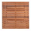 Safavieh Kresler Eucalyptus Wood Outdoor Folding Table in Natural