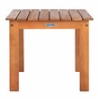 Safavieh Randor Eucalyptus Wood Outdoor Folding Table in Natural