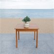 Safavieh Randor Eucalyptus Wood Outdoor Folding Table in Natural