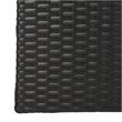 Safavieh Rita Polyester Fabric/Foam Outdoor Flower Rack in Black