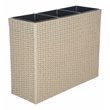 Safavieh Rita Polyester Fabric/Foam Outdoor Flower Rack in Beige