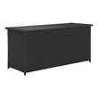 Safavieh Cosima Contemporary Wood Outdoor Cushion Box in Black