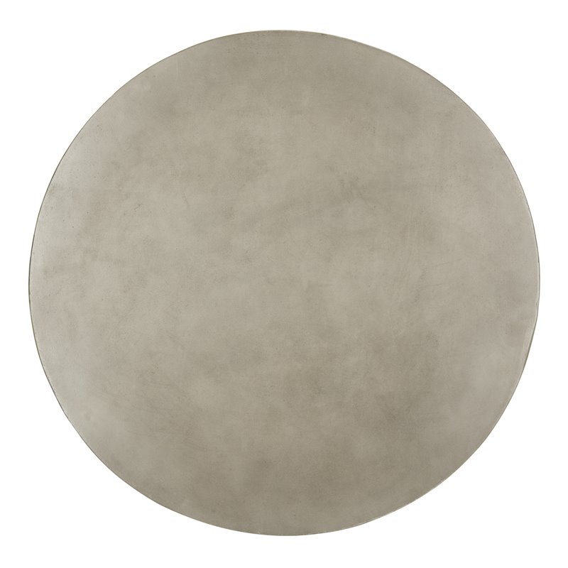 Safavieh Delfia Concrete Indoor/Outdoor Coffee Table in Dark Gray