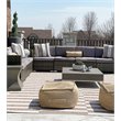 Safavieh Eartha Concrete Indoor/Outdoor Coffee Table in Dark Gray