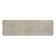 Safavieh Babette Concrete/Wood Indoor/Outdoor Console Table in Dark Gray