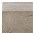 Safavieh Gargon Concrete Indoor/Outdoor Coffee Table in Dark Gray