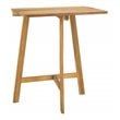 Safavieh Benton Contemporary Acacia Wood Outdoor Balcony Table in Natural