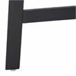 Safavieh Benton Contemporary Acacia Wood Outdoor Balcony Table in Dark Gray