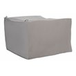 Safavieh Fontana 4-Piece Polyester Fabric Outdoor Set Cover in Gray
