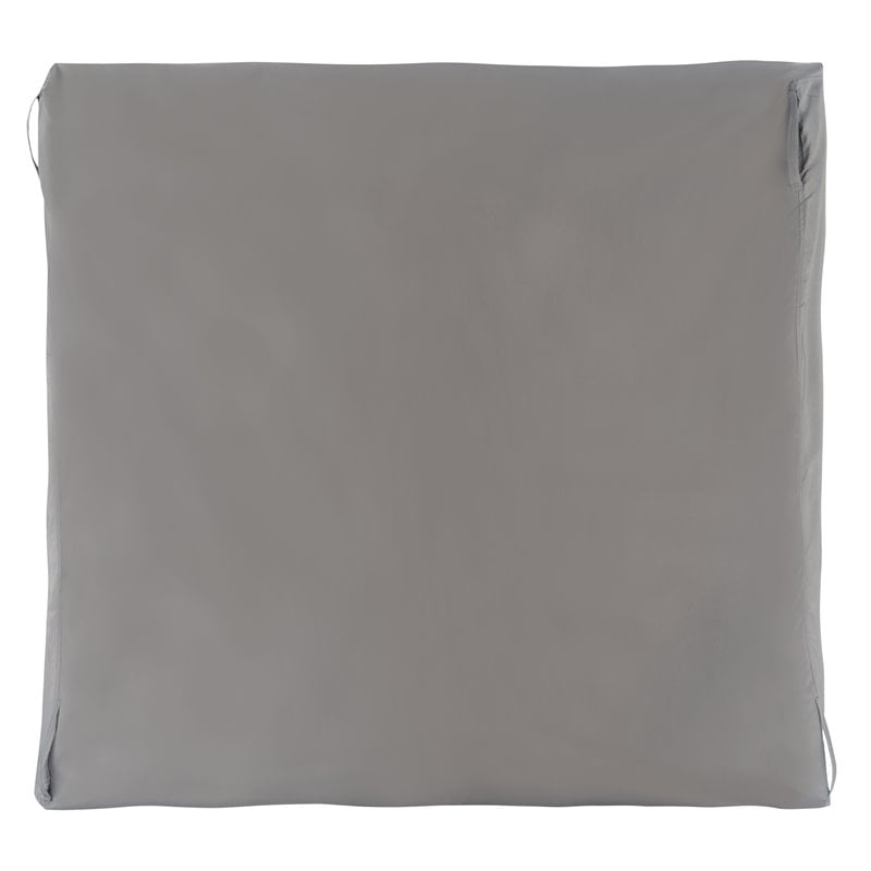 Safavieh Montez 4-Piece Contemporary Polyester Fabric Set Cover in Gray