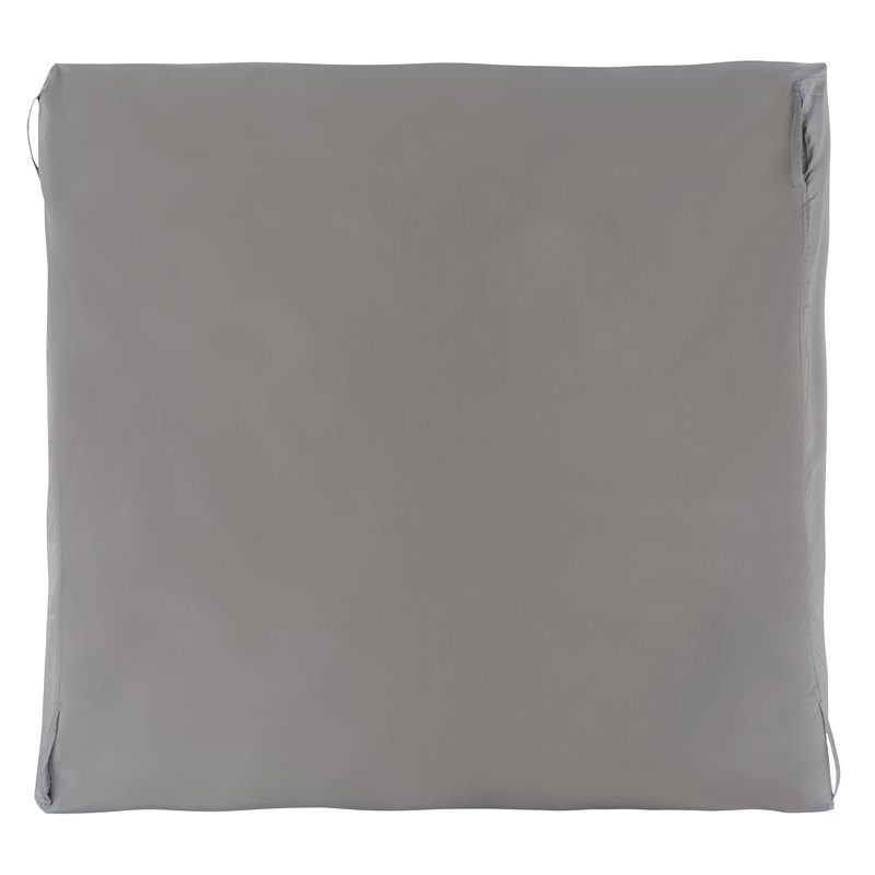 Safavieh Nunzio 4-Piece Contemporary Polyester Fabric Set Cover in Gray
