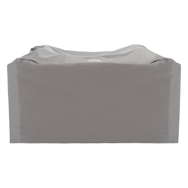 Safavieh Alda 4-Piece Contemporary Polyester Fabric Set Cover in Gray