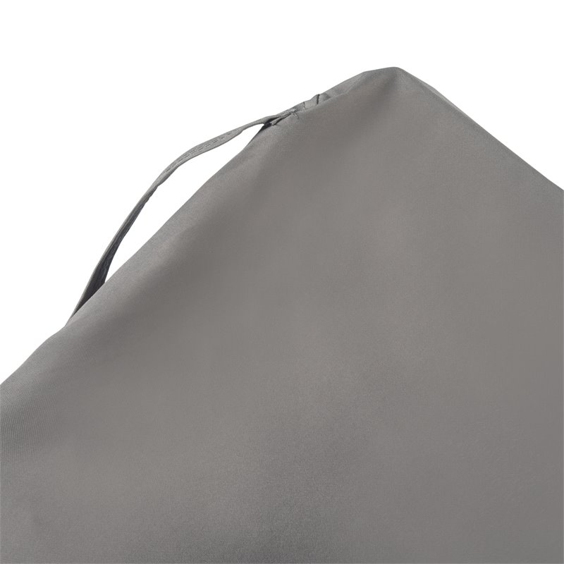 Safavieh Alda 4-Piece Contemporary Polyester Fabric Set Cover in Gray