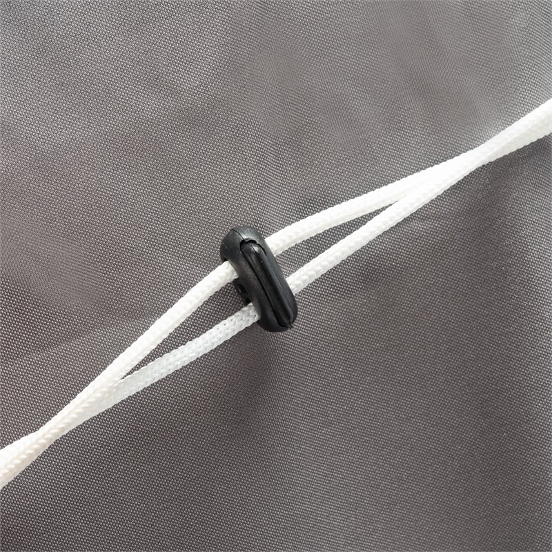 Safavieh Alda 4-Piece Contemporary Polyester Fabric Set Cover in Gray