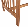 Safavieh Rocklin 4-Piece Acacia Wood Outdoor Set in Natural / Beige /Navy/White