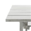 Safavieh Marina 3-Piece Acacia Wood Outdoor Set in Distressed Gray