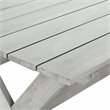 Safavieh Marina 3-Piece Acacia Wood Outdoor Set in Distressed Gray