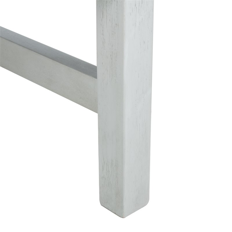 Safavieh Montez 4-Piece Eucalyptus Wood Outdoor Set with Pillows in Gray/Beige