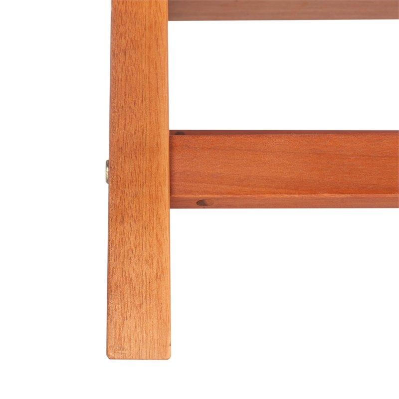 Safavieh Chaston 4-Piece Eucalyptus Wood/Polyester Living Set in Natural/Beige