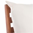 Safavieh Deacon 4-PieceWood/Polyester Outdoor Living Set in Natural/Beige