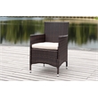 Safavieh Kendrick Rattan Chairs in Brown and Sand (Set of 2)