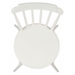 Safavieh Broderick Stackable Metal Outdoor Side Chairs in Matte White (Set of 2)