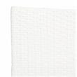Safavieh Kelda Wicker / Rattan Outdoor Arm Chairs in White (Set of 2)