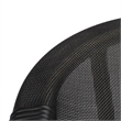 Safavieh Burke Wicker / Rattan Outdoor Arm Chairs in Black (Set of 2)