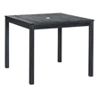 Safavieh Montclair 5-Piece Acacia Wood/Polyester Dining Set in Dark Gray/Beige