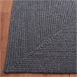 Safavieh Braided 10' X 14' Hand Woven Rug in Black / Gray