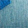 Safavieh Braided 8' X 8' Square Hand Woven Rug in Teal / Green