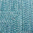 Safavieh Braided 8' X 8' Square Hand Woven Rug in Teal / Green