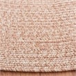 Safavieh Braided 9' X 12' Oval Hand Woven Rug in Beige/ Ivory